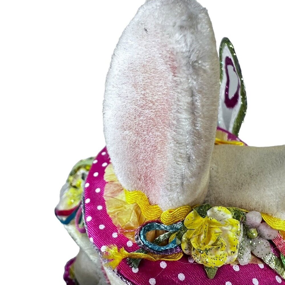 Katherines Collection Wayne Kleski Fairy Bunny Rabbit Flocked Eyelashes Signed - Picture 16 of 16